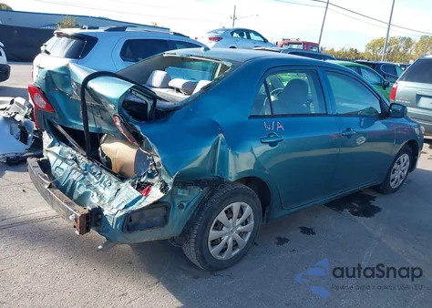 2010 Toyota Corolla Le z USA, uszkodzony, nr VIN JTDBU4EE7A9111750